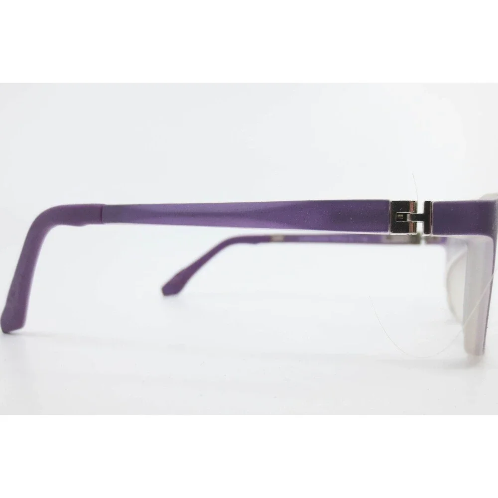 Adolfo Sport Cheerleader Purple Clear Eyeglass Frames 46-17-125 Rectangular